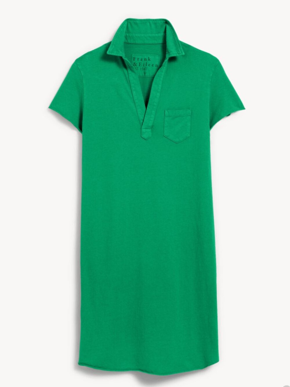 Frank & Eileen Lauren Polo Dress Kelly Green (Size XS)